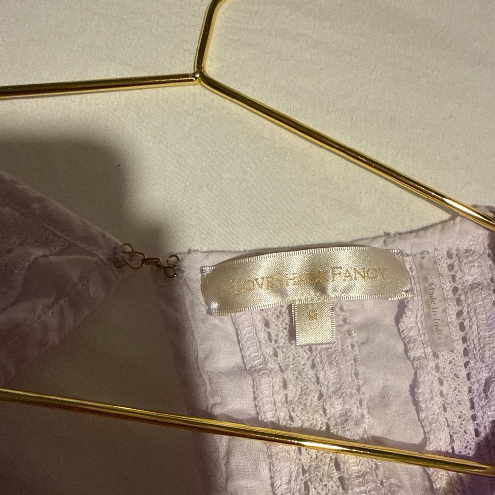 LoveShackFancy Lilac Lace Dress - Picture 2 of 4